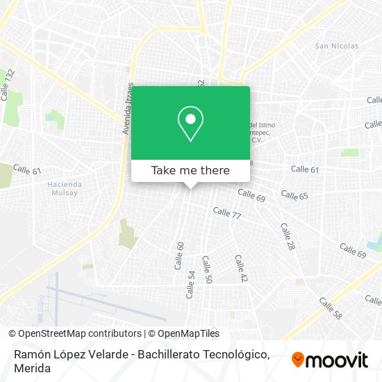 Ramón López Velarde - Bachillerato Tecnológico map