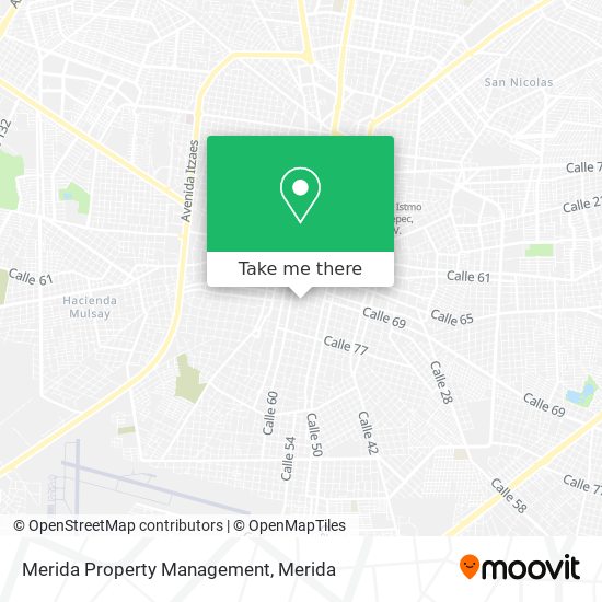 Merida Property Management map