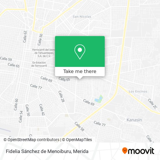 Fidelia Sánchez de Menoiburu map