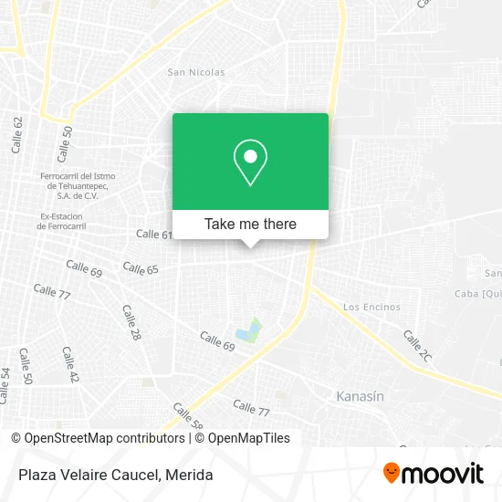 Mapa de Plaza Velaire Caucel