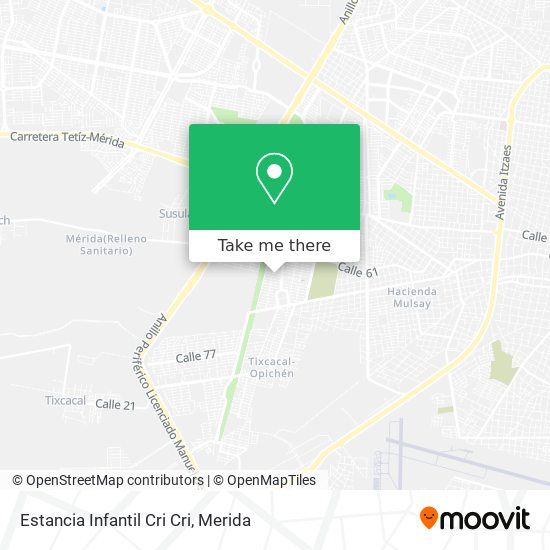 Estancia Infantil Cri Cri map