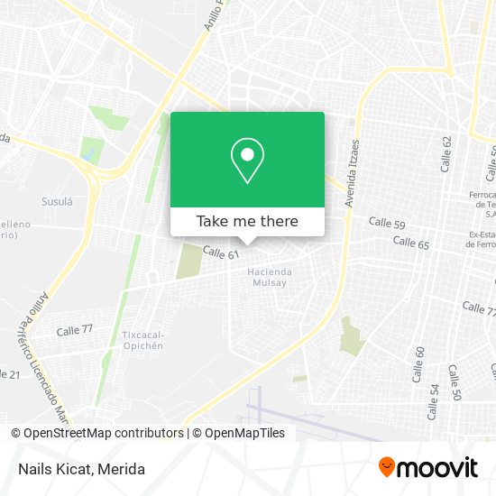 Mapa de Nails Kicat