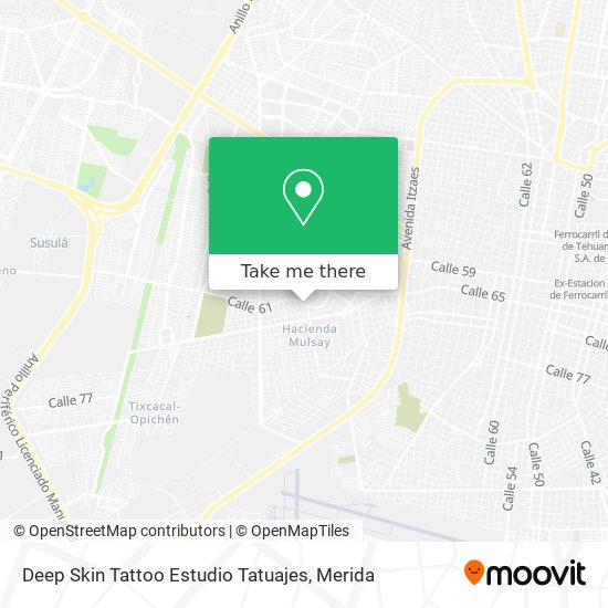 Deep Skin Tattoo Estudio Tatuajes map