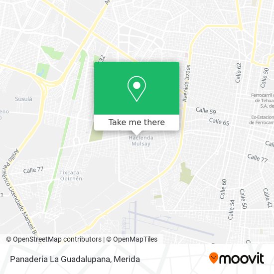 Mapa de Panaderia La Guadalupana