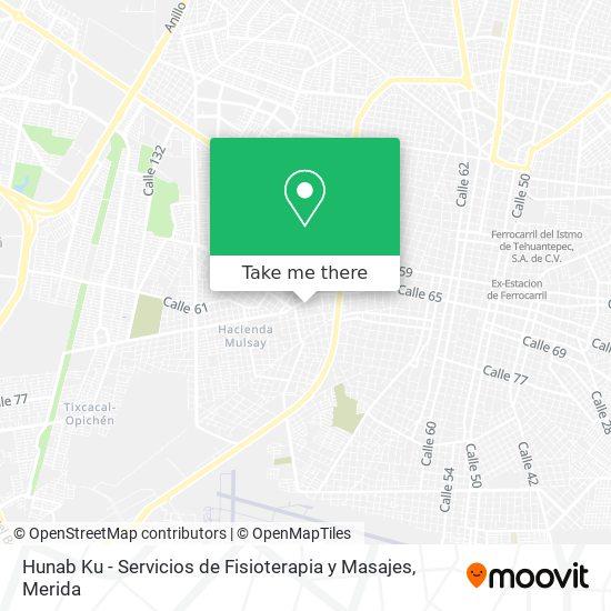 Mapa de Hunab Ku - Servicios de Fisioterapia y Masajes