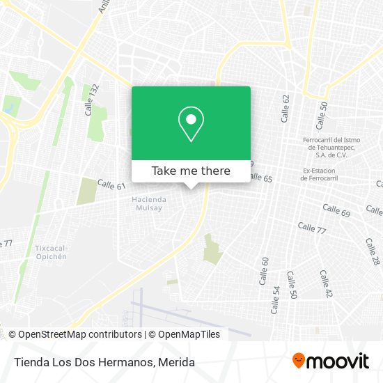 Tienda Los Dos Hermanos map