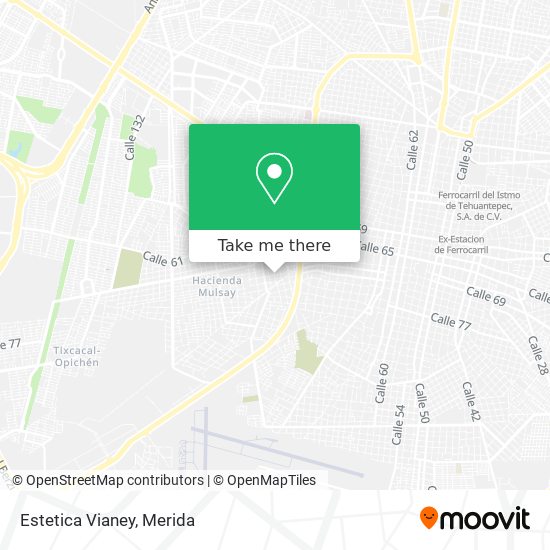 Estetica Vianey map