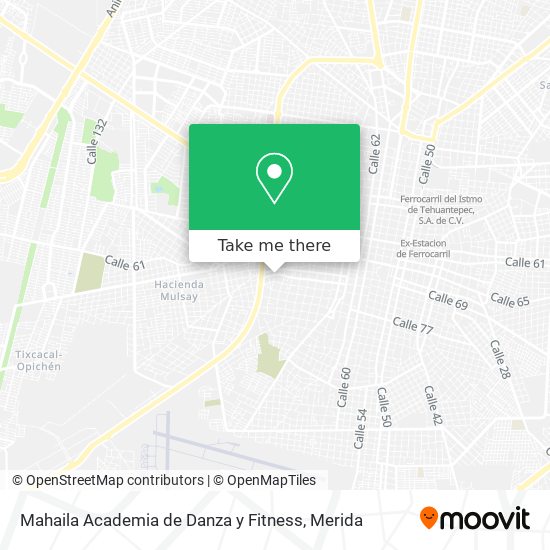Mahaila Academia de Danza y Fitness map