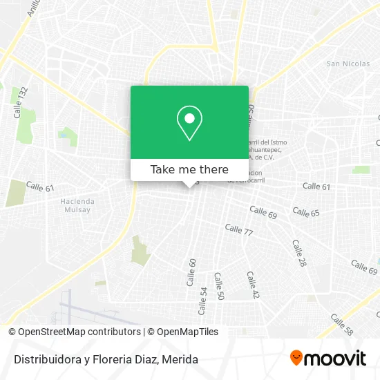 Distribuidora y Floreria Diaz map