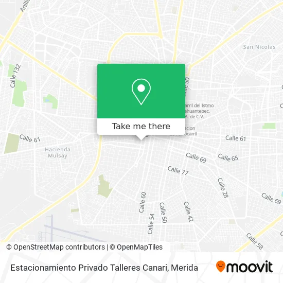 Estacionamiento Privado Talleres Canari map
