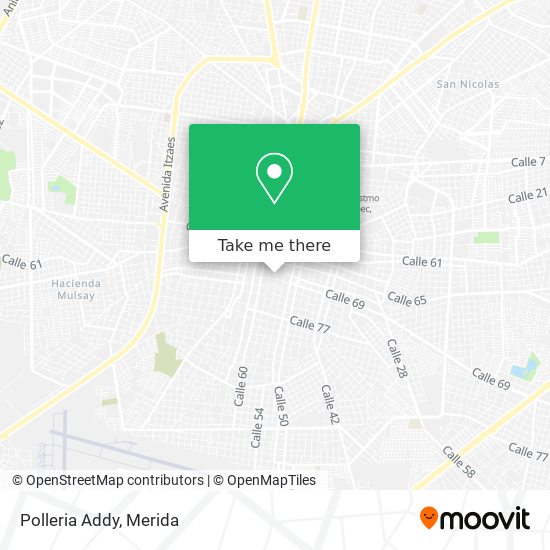 Mapa de Polleria Addy