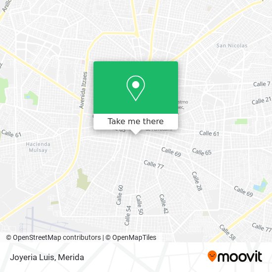 Mapa de Joyeria Luis