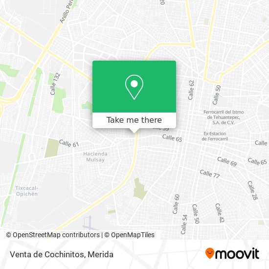 Mapa de Venta de Cochinitos