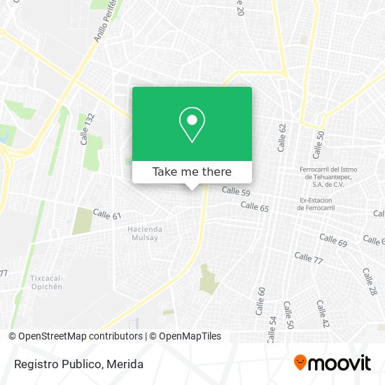 Mapa de Registro Publico