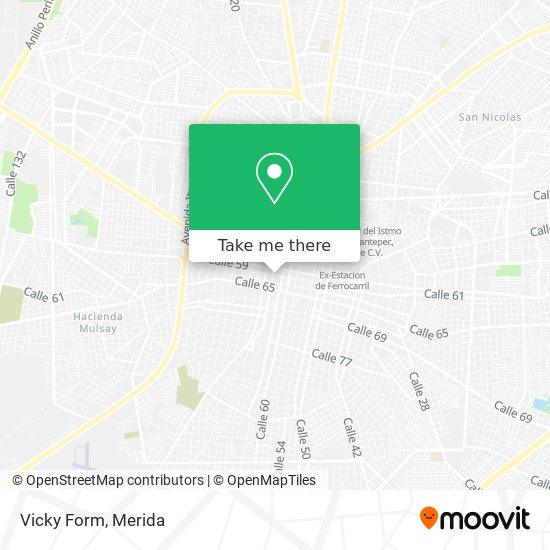 Vicky Form map