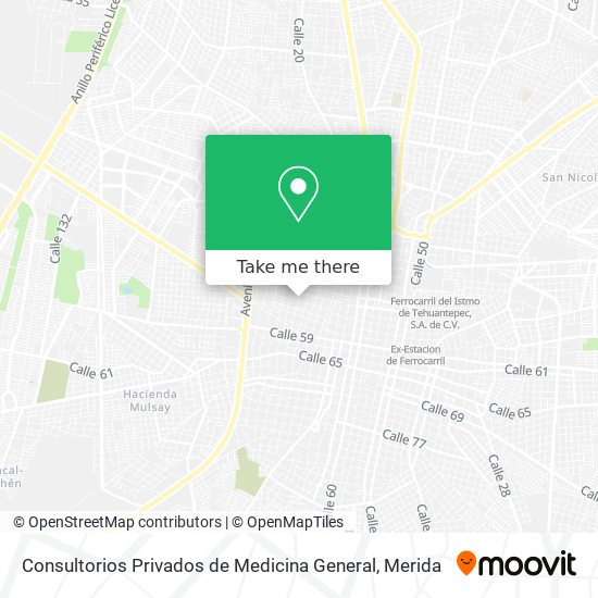 Consultorios Privados de Medicina General map