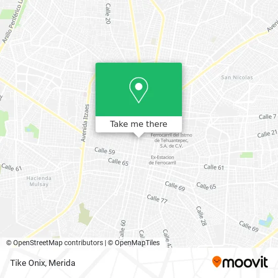 Tike Onix map