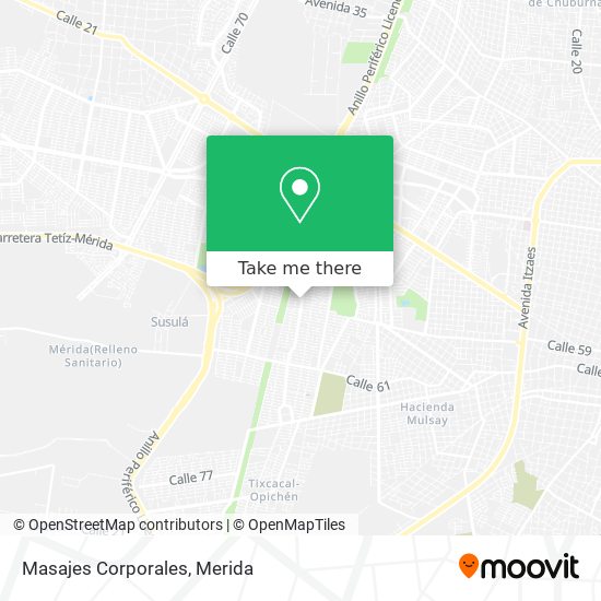Mapa de Masajes Corporales
