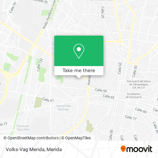 Volks-Vag Merida map
