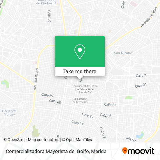 Comercializadora Mayorista del Golfo map