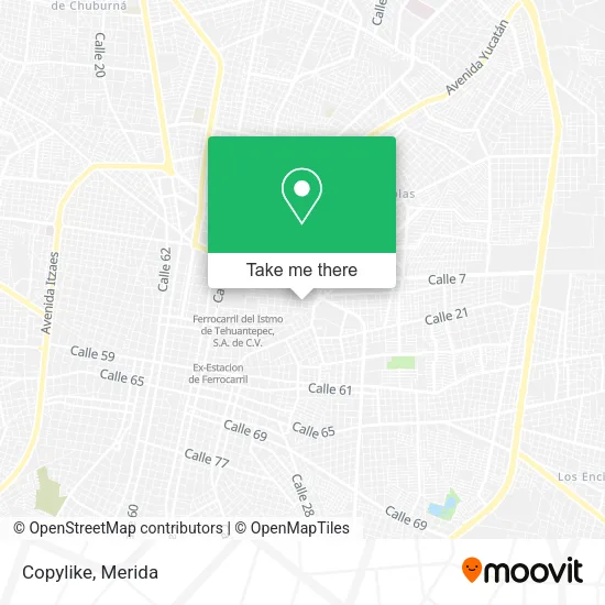 Mapa de Copylike