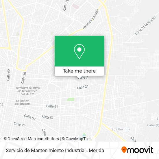 Servicio de Mantenimiento Industrial. map