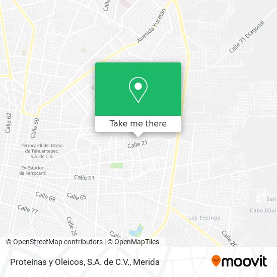 Mapa de Proteínas y Oleicos, S.A. de C.V.