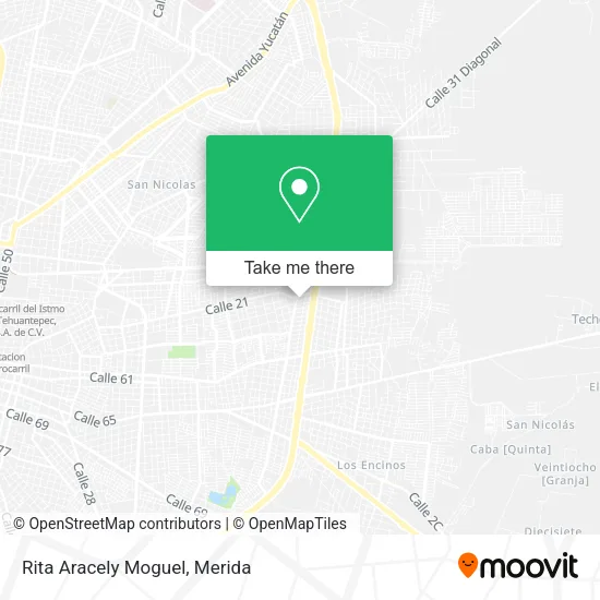 Rita Aracely Moguel map