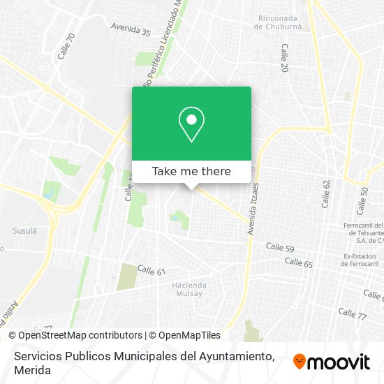 Mapa de Servicios Publicos Municipales del Ayuntamiento