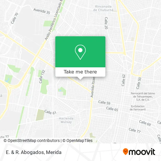 E. & R. Abogados map