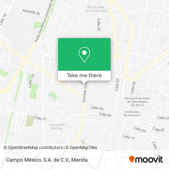 Campo México, S.A. de C.V. map