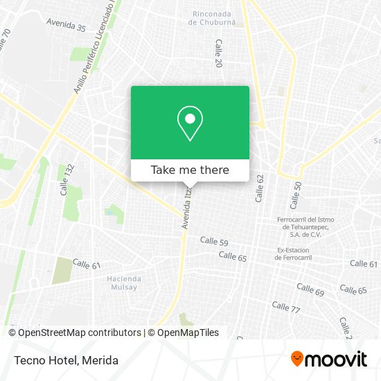 Tecno Hotel map