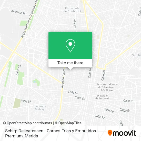 Mapa de Schirp Delicatessen - Carnes Frías y Embutidos Premium