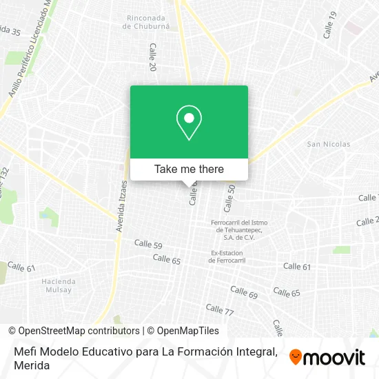 Mefi Modelo Educativo para La Formación Integral map