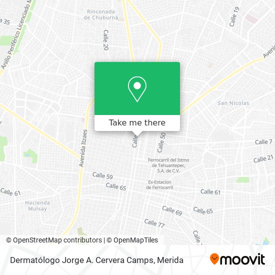Dermatólogo Jorge A. Cervera Camps map