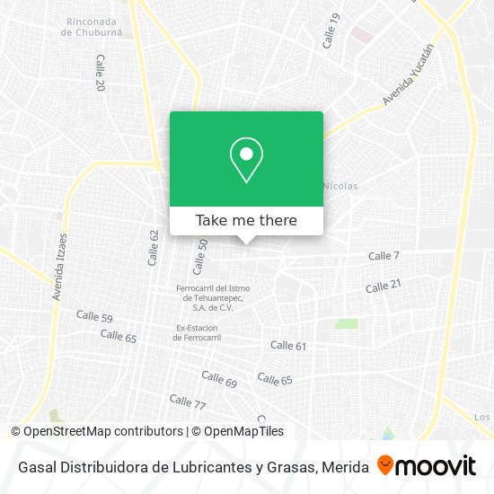 Gasal Distribuidora de Lubricantes y Grasas map