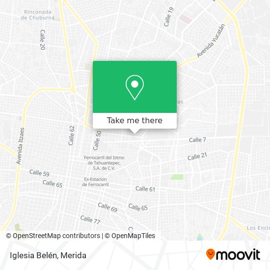 Mapa de Iglesia Belén