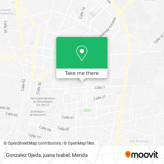 Gonzalez Ojeda, juana Isabel map