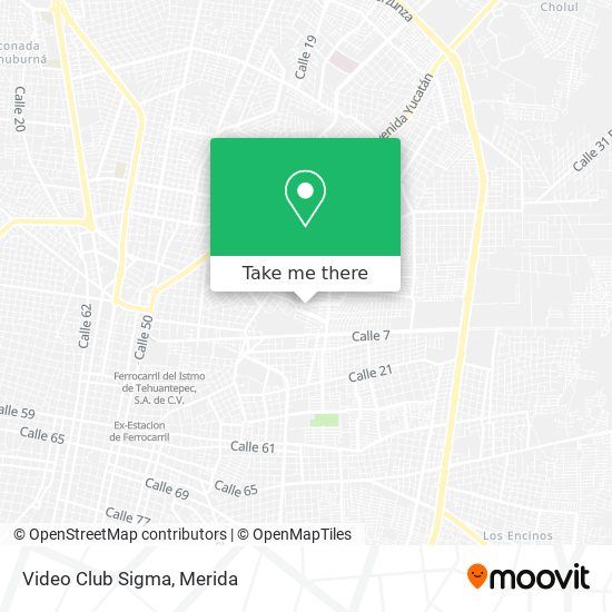 Mapa de Video Club Sigma