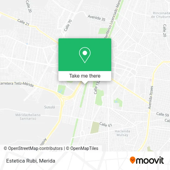 Mapa de Estetica Rubi