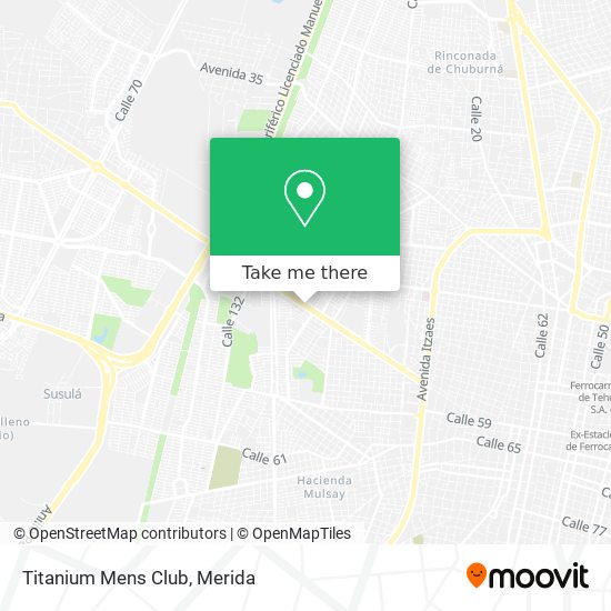 Mapa de Titanium Mens Club