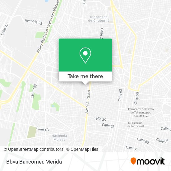 Bbva Bancomer map