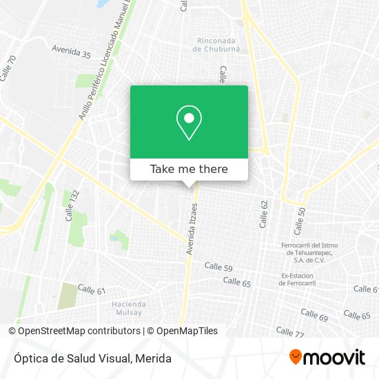 Óptica de Salud Visual map