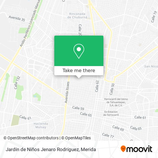 Jardín de Niños Jenaro Rodríguez map