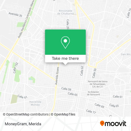 MoneyGram map