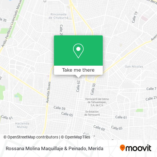 Rossana Molina Maquillaje & Peinado map
