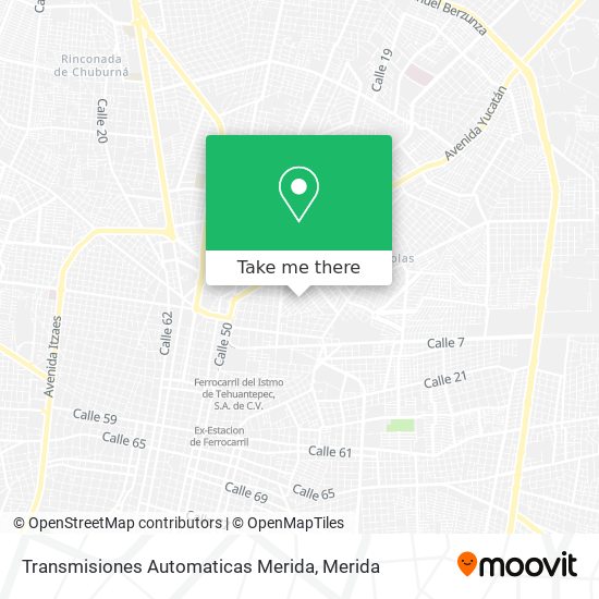 Transmisiones Automaticas Merida map