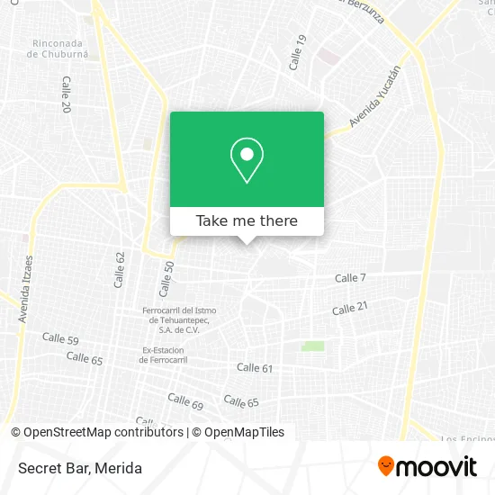 Secret Bar map