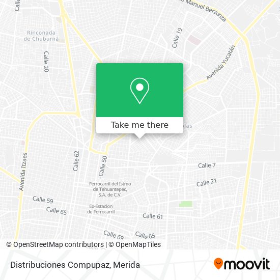 Distribuciones Compupaz map