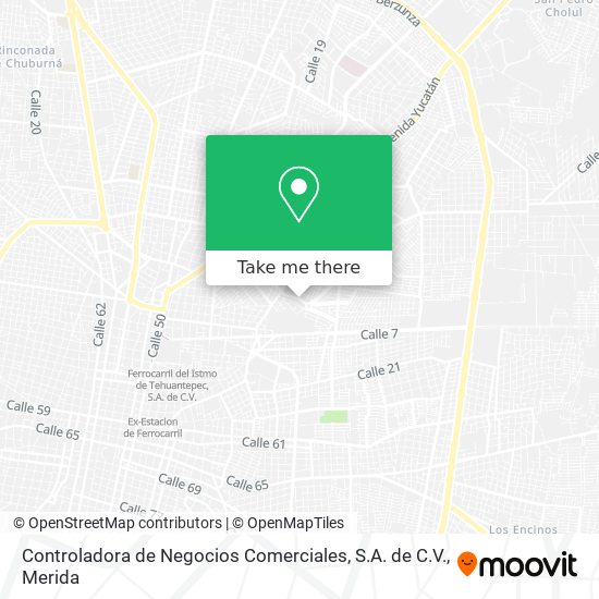 Controladora de Negocios Comerciales, S.A. de C.V. map